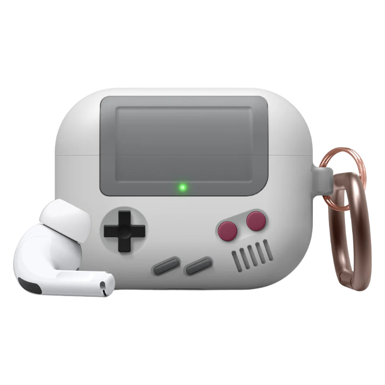 Ovitek za slušalke "Retro Console" Airpods Pro 2 – Infostyle – Siva