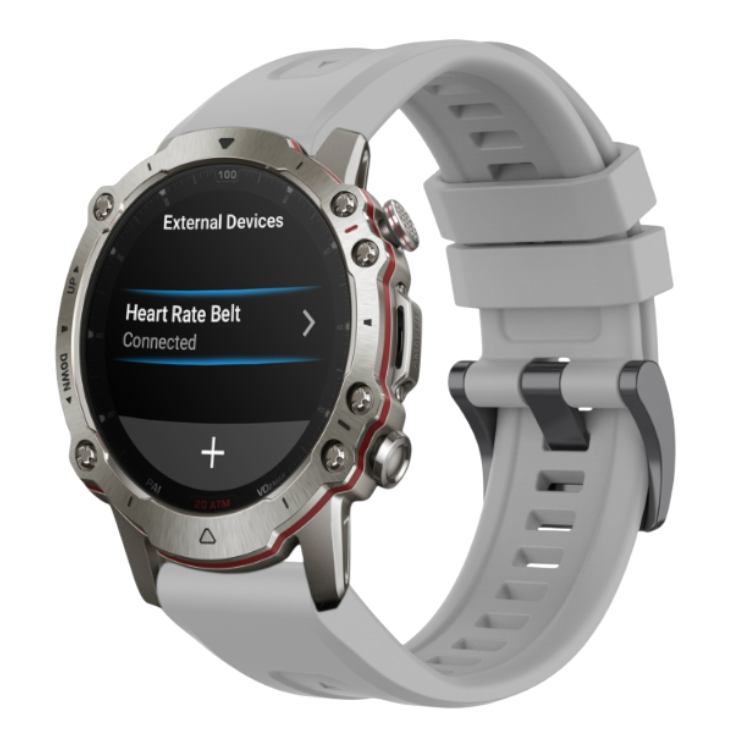 Pašček za uro "Keweni" Amazfit Falcon – Infostyle – siva