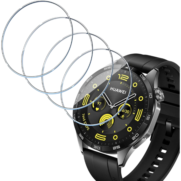Zaščitno steklo z aplikatorjem "GlassPro+" Huawei Watch GT 4 (3 kosi) – Infostyle