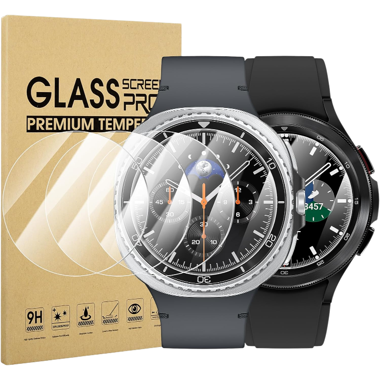 Zaščita zaslona za Samsung Galaxy Watch 4 Classic 46 mm (4 kosi) – Diruite