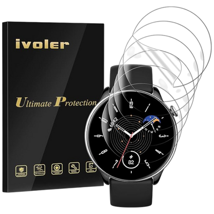 Zaščitna folija za Xiaomi Watch 2 / Amazfit GTR 2 / Amazfit GTR 2e (6 kosov) – ivoler