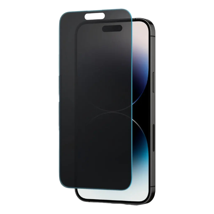 Zaščitno steklo + zaščita za kamero "Privacy" iPhone 14 Pro Max – Infostyle