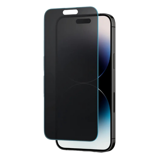 Zaščitno steklo + zaščita za kamero "Privacy" iPhone 14 Pro Max – Infostyle