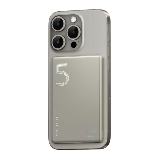 Prenosna baterija "Kuulaa KL-YD67" 5000mAh – siva