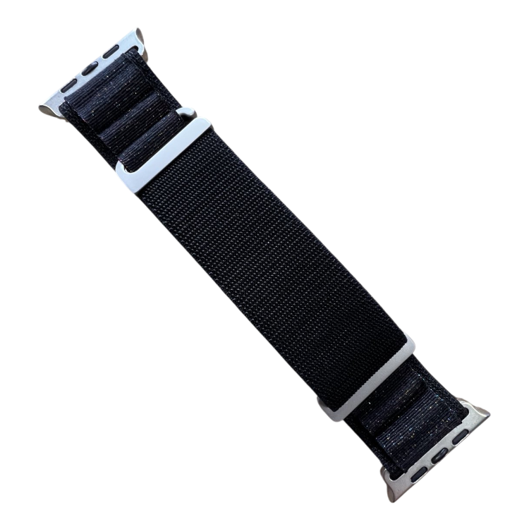 Pašček za uro "MRAIN-H Nylon" Apple Watch Ultra 2/1 – Infostyle – crna