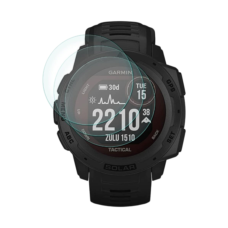 Zaščitno steklo za pametno uro "Glass 9H" Gamin Instinct 2X/2X Solar (4 kosi) – Infostyle