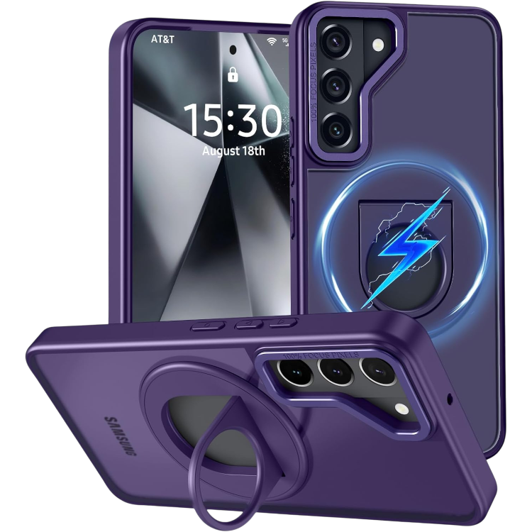 Ovitek za telefon "MagSafe" iPhone 15 Pro Max – Infostyle – vijolicna
