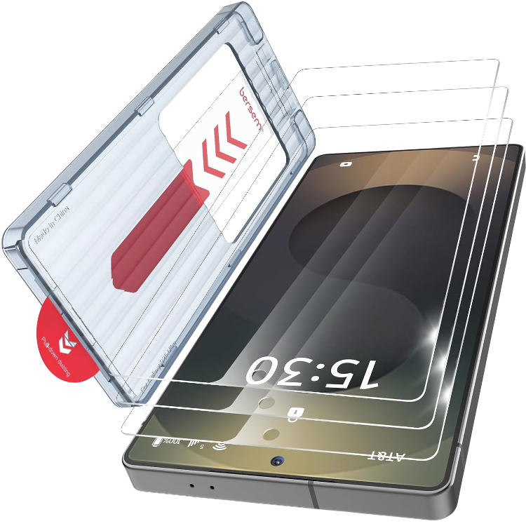 Zaščitno steklo + zaščita za kamera "BERSEM" Samsung Galaxy S25 Ultra (3+1)