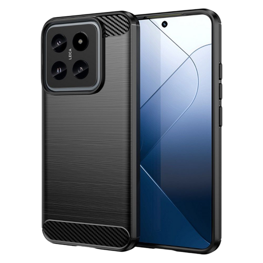 Ovitek za telefon "Carbon" Xiaomi 14 – Infostyle – crna