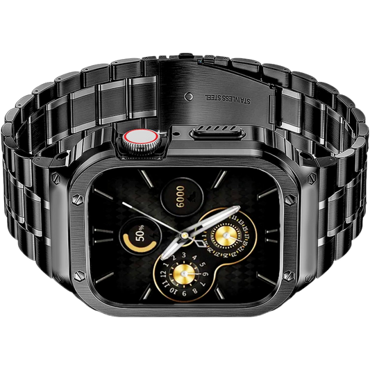 Pašček in ohišje za Apple Watch serije 9/8/7/6/5/4/3/2/1/SE (41 mm/40 mm/38 mm) – HASLFM
