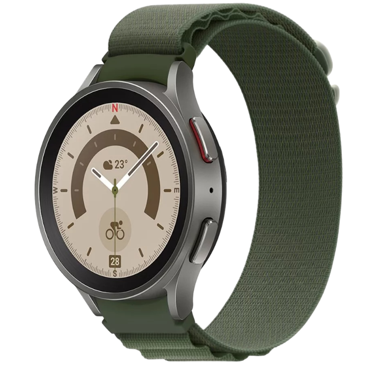 Prašček "Nylon Pro" za Samsung Watch 4 / 5 / 5 PRO (40 / 42 / 44 / 45 / 46 mm) – Infostyle