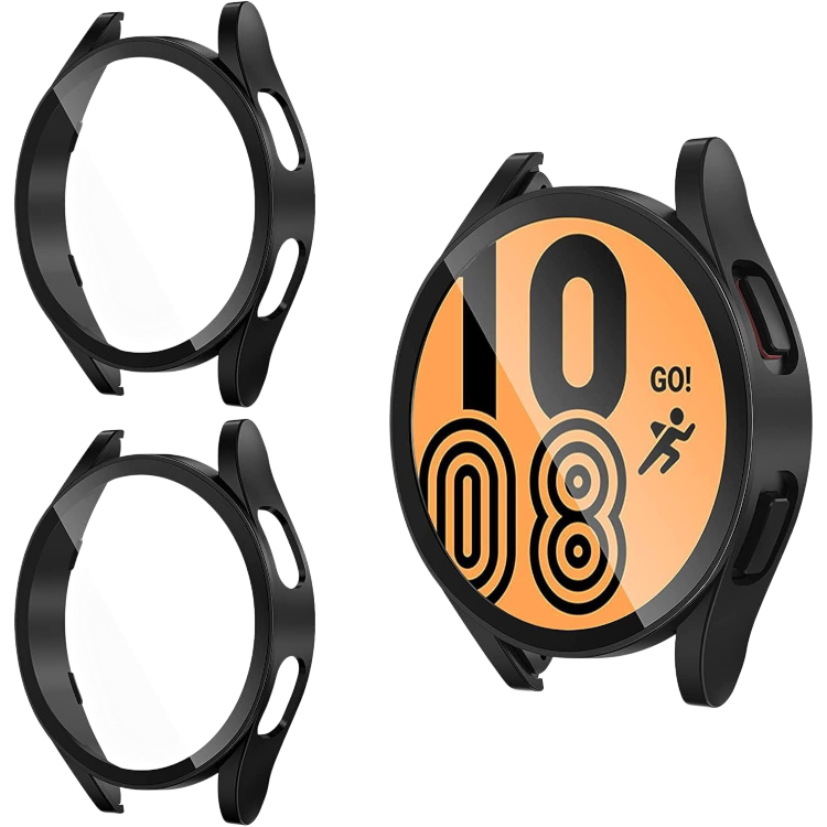 Ovitek za Samsung Galaxy Watch 4, 44 mm (2 kosa) – Infostyle – Črna