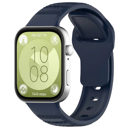 Silikonski pašček za uro (22mm) – Techsuit – Oranžna