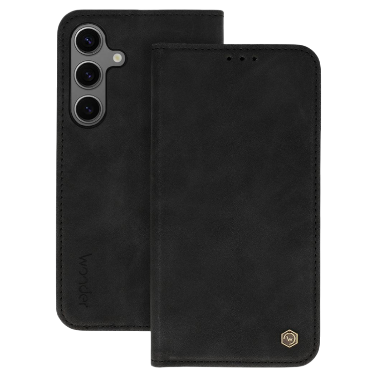 Preklopna torbica "Wonder Smart" Samsung Galaxy A56 5G – crna