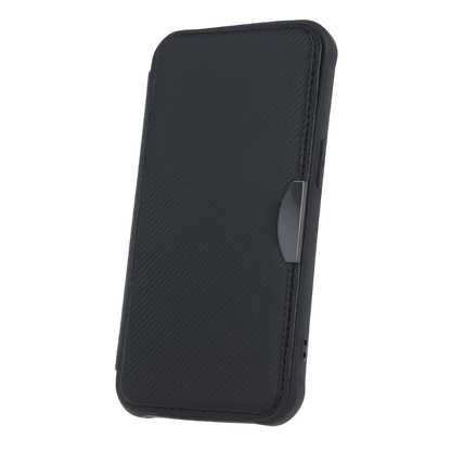 Preklopna torbica "Smart Carbon" Samsung Galaxy A25 5G – Infostyle – Črna