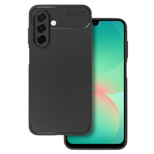 Ovitek za telefon "Carbon Elite" Samsung Galaxy A26 5G – Tel Protect – crna