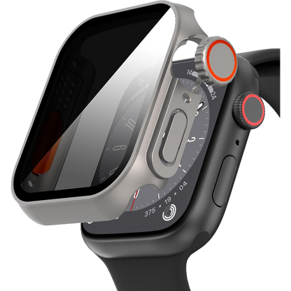 Ovitek z Anti-Spy steklom za Apple Watch Series 9/8/7 45mm – Diruite