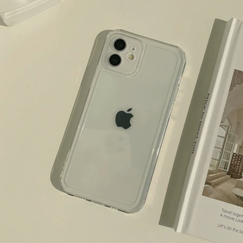 Silikonski ovitek "Clear Color" za iPhone 14 – Infostyle