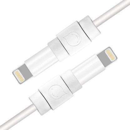 UGREEN zaščita za polnilni kabel – bela (#40705)