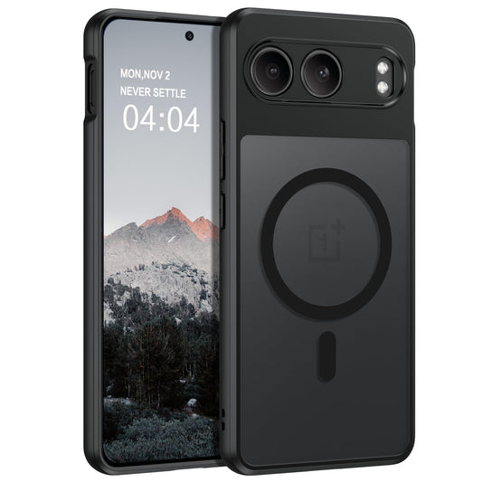 BENTOBEN MagSafe Case for OnePlus 13 5G - Matte Black Translucent
