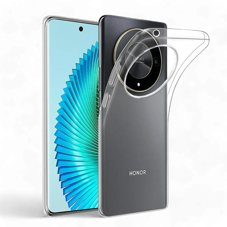 Ovitek za telefon Honor Magic6 Pro 5G, prozoren – Techsuit – Prozorna / Silikon