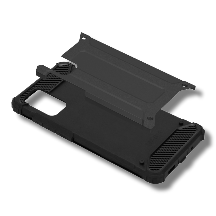 Silikonski ovitek "armor carbon" za Samsung Galaxy A23 4G/5G - Črna – Infostyle