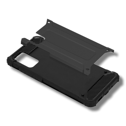 Silikonski ovitek "armor carbon" za iPhone 14 Pro - Črna – Infostyle