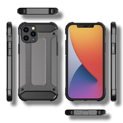 Silikonski ovitek "armor carbon" za Samsung Galaxy A72 4G/5G - Črna – Infostyle