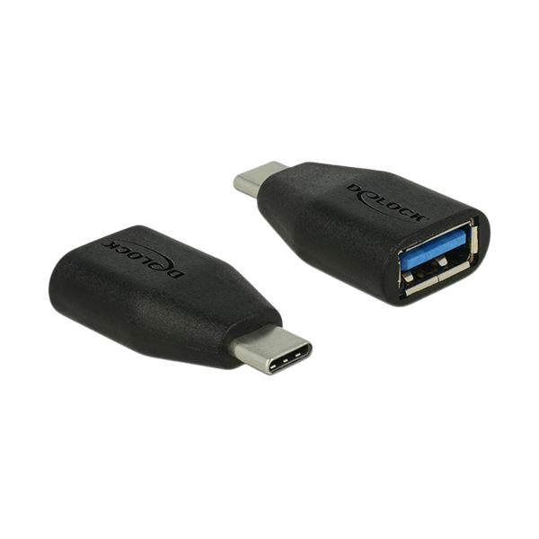 USB‑A v USB‑C adapter za polnjenje in prenos podatkov med napravami