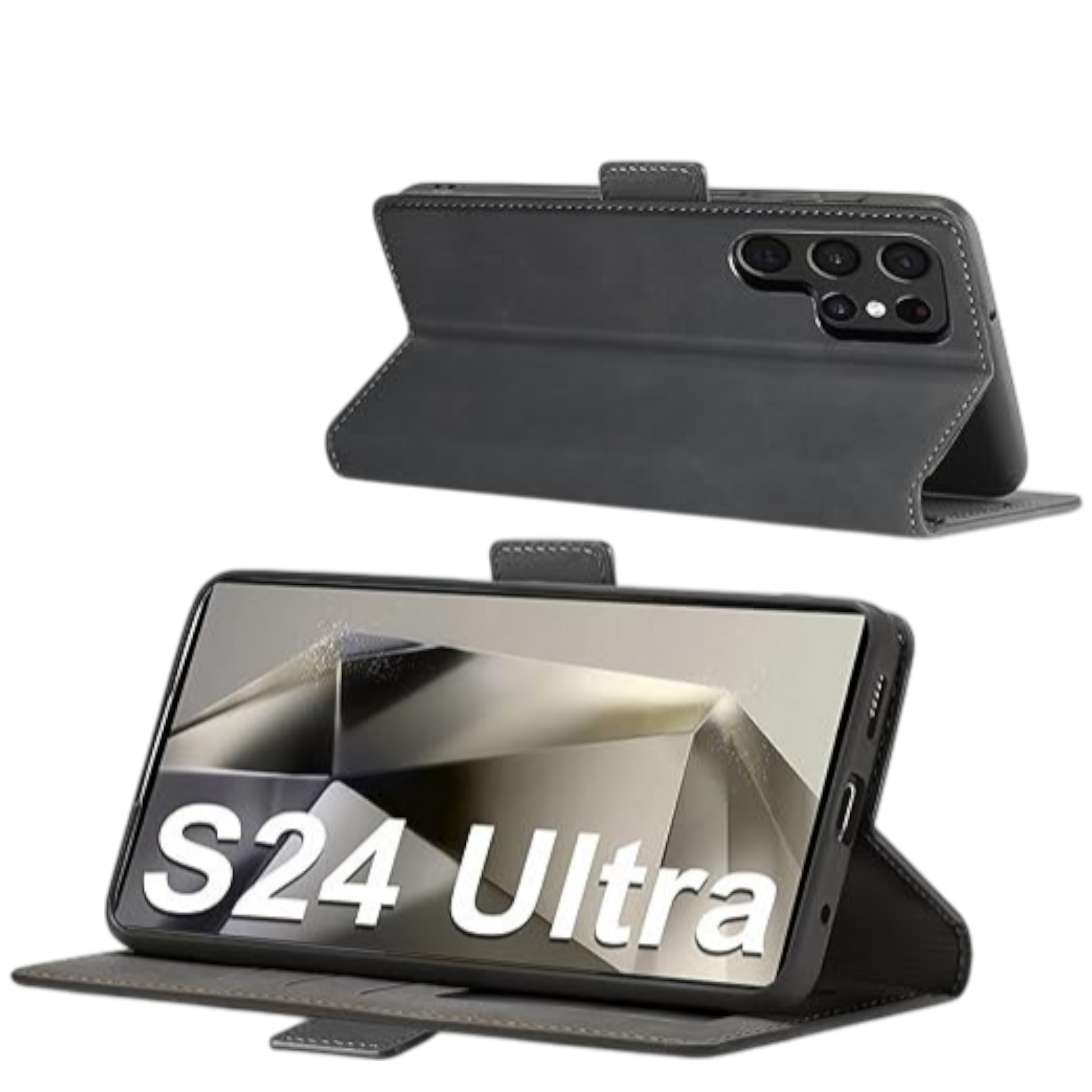 Preklopna torbica + zaščitna folija za Samsung Galaxy S24 Ultra – Infostyle