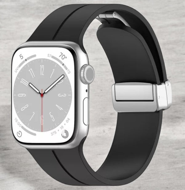Silikonski pašček Techsuit za Apple Watch 42/44/45/49mm – Modra