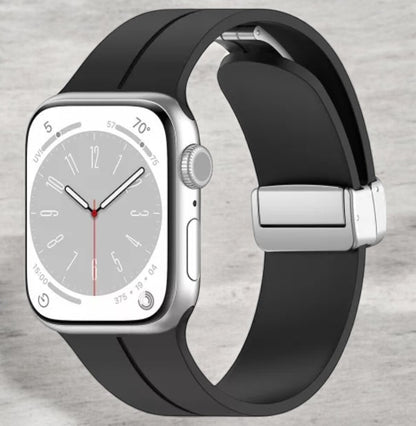 Silikonski pašček Techsuit za Apple Watch 42/44/45/49mm – Modra
