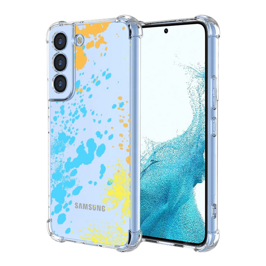 Silikonski ovitek "Color splash" za Xiaomi Redmi 9C – Infostyle – Prozorna / TPU silikon