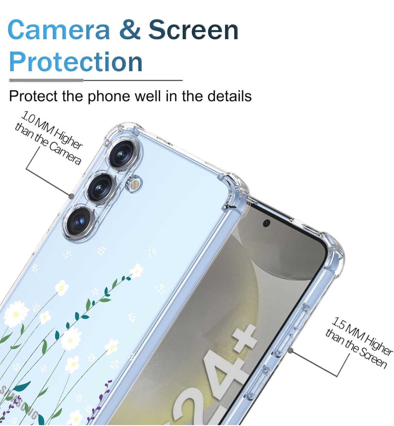 Ovitek za telefon Samsung Galaxy S22 – Infostyle – Bela / PC + TPU silikon