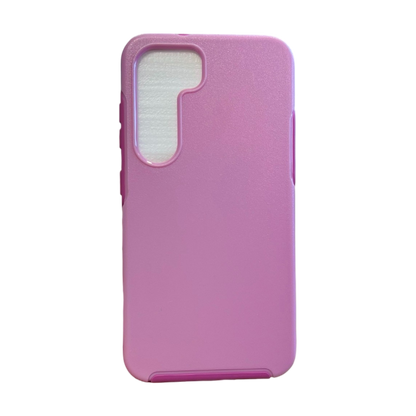 Ovitek za telefon + zaščitno steklo + zaščita za kamero "YENAPOON" Samsung Galaxy S23 – Infostyle – Roza