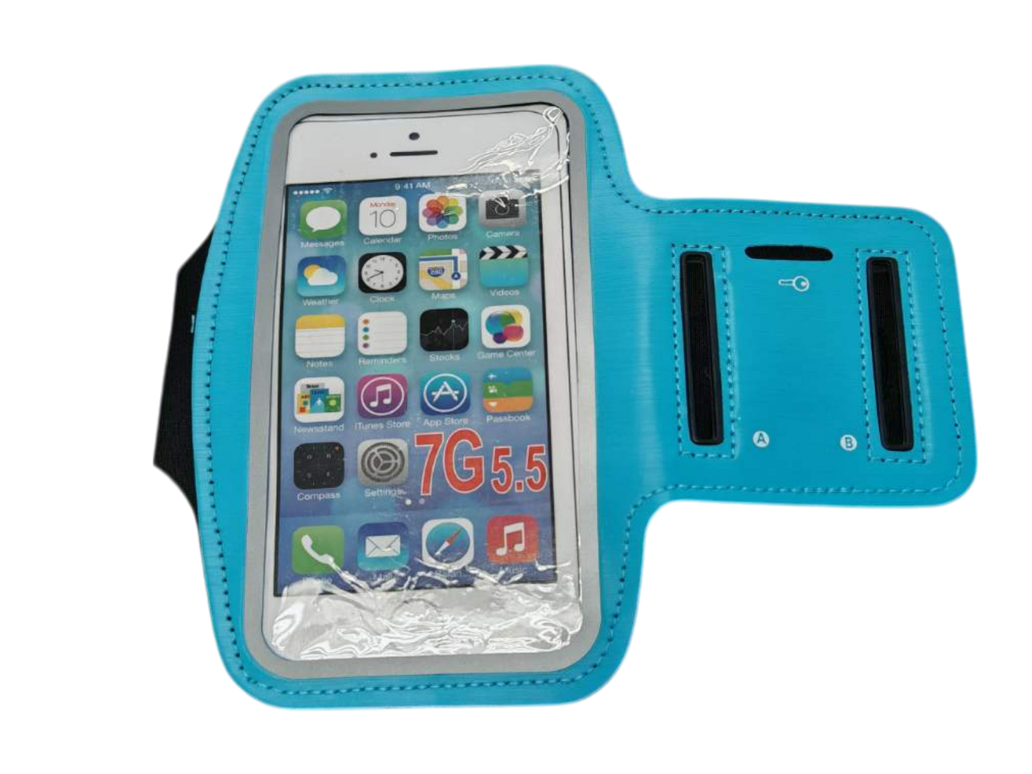 Športna torbica za na roko Armband 4.5''-7'', modra – Infostyle – Modra