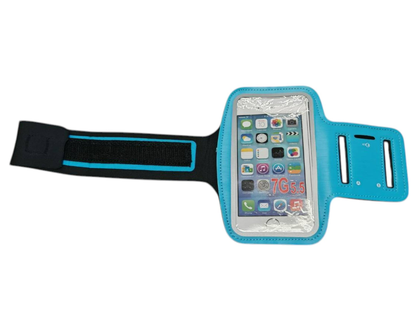 Športna torbica za na roko Armband 4.5''-7'', modra – Infostyle