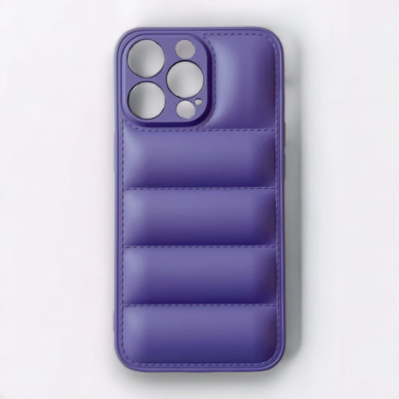 Silikonski ovitek "Waves" za iPhone 12 Pro Max – Infostyle – Črna / TPU silikon