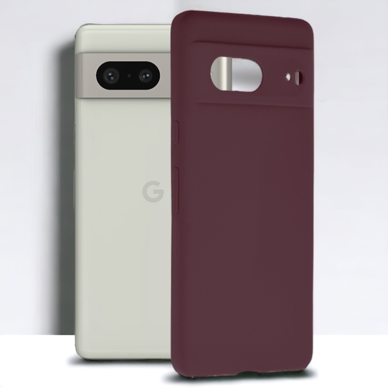 Silikonski ovitek "Soft Edge" za Google Pixel 7 – Techsuit – Črna / TPU silikon