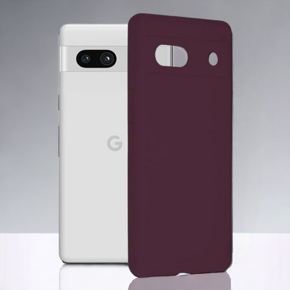 Silikonski ovitek "Soft Edge" za Google Pixel 7a – Techsuit – Temno zelena / TPU silikon