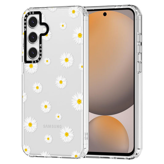 Ovitek MOSNOVO Samsung Galaxy S24 FE White Daisy