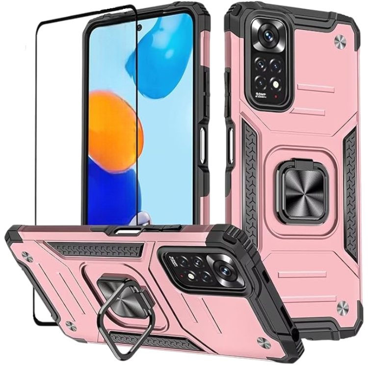 Ovitek "KANSi" za Xiaomi Redmi Note 11 Pro/Note 11 Pro 5G + zaščitno steklo