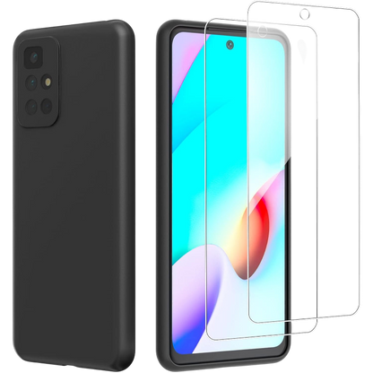 Ovitek + 2x zaščitno steklo za Xiaomi Redmi 10
