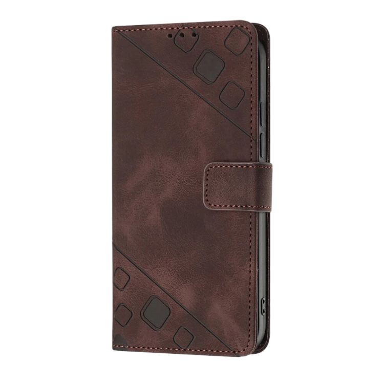 Preklopna torbica za Xiaomi Redmi 10A, temno rjava – Infostyle – Temno rjava