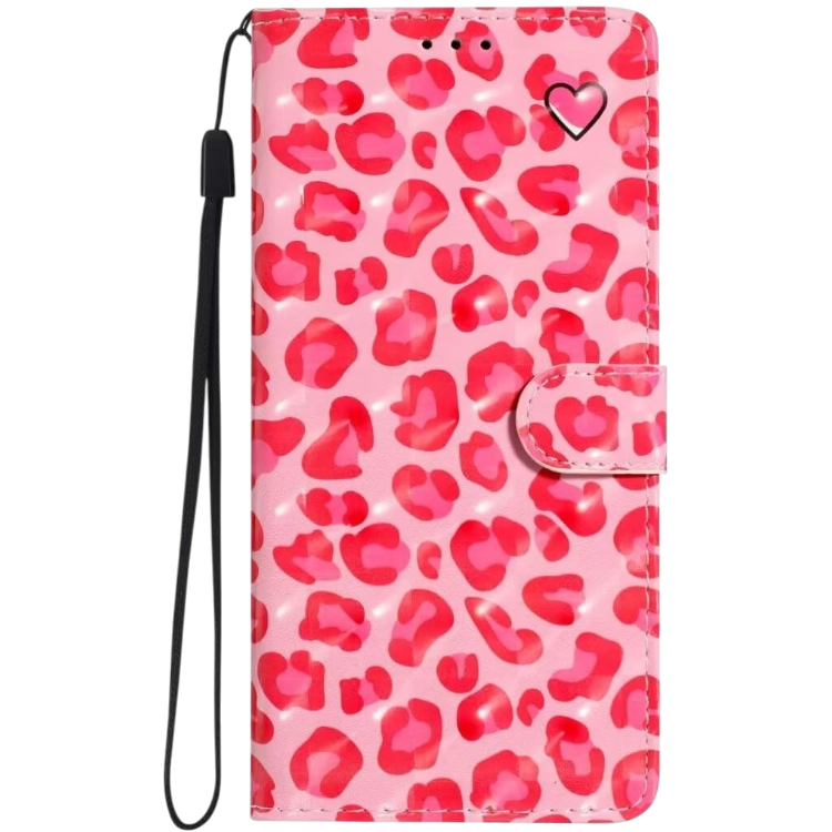 Preklopna torbica "leopard" za Samsung Galaxy A41, rdeča – Infostyle – Rdeča