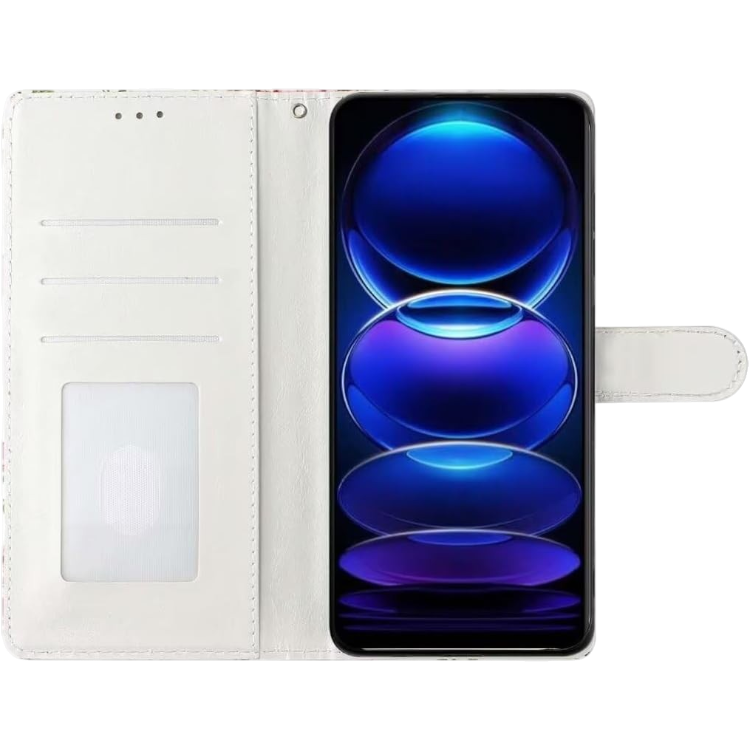 Preklopna torbica "leopard" za Samsung Galaxy A41, rdeča – Infostyle