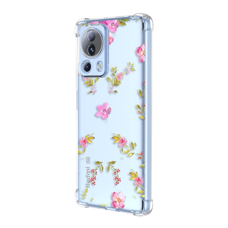 Ovitek "Peach blossom" za Xiaomi 13 Lite – Infostyle – Prozorna