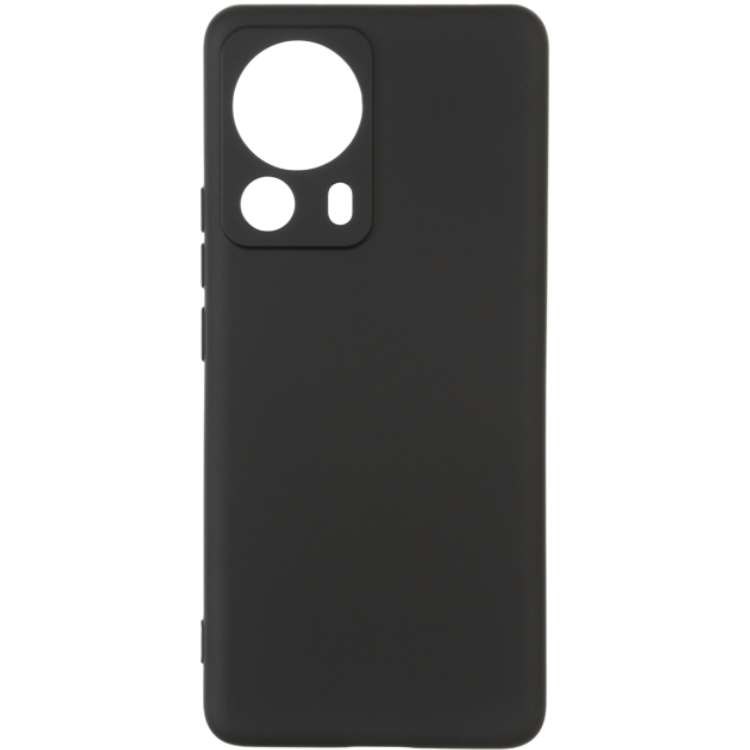 Silikonski ovitek "Foluu" za Xiaomi 13 Lite, črna – Črna / TPU silikon