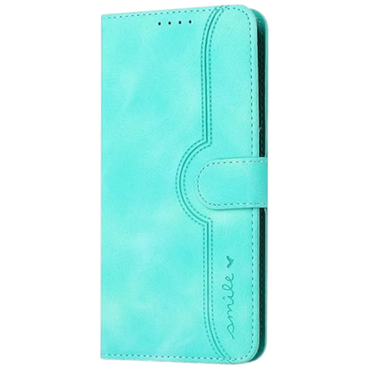 Preklopna torbica "smile" Xiomi Redmi 9T/Xiaomi Poco M3, modra – Yiscase – Modra