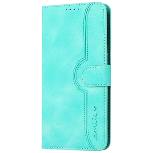 Preklopna torbica "smile" Xiomi Redmi 9T/Xiaomi Poco M3, modra – Yiscase – Modra